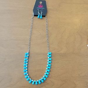 Necklace and earrings